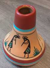 small Native American Pottery art vase