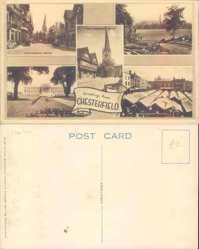 Chesterfield landmarks collage