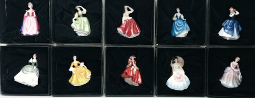 Royal doulton miniature - royal, ladies
