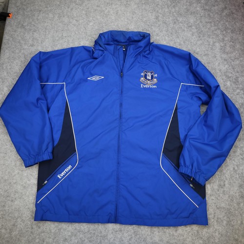 Everton jacket mens xxl blue - jacket,