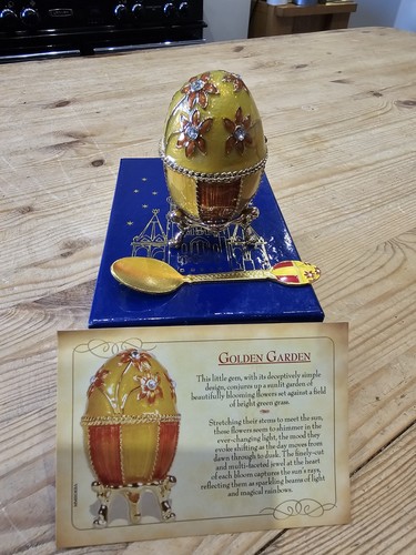 Atlas egg trinket box - , with