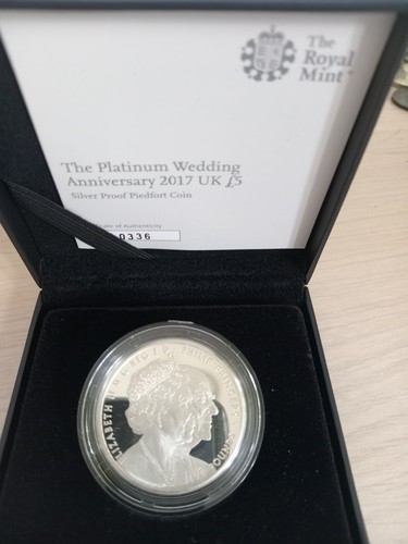 2017 silver proof piedfort - proof, £5