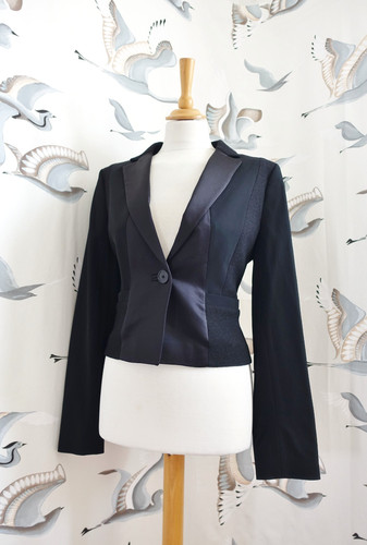 Bnwt black ribbon bennett - black, l.k.