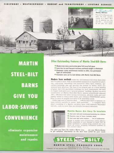Martin steel built barns - built,
