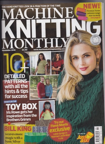 Machine knitting monthly mag - machine,