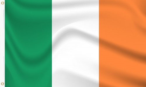 Irish ireland flag 5ftx3ft - irish,