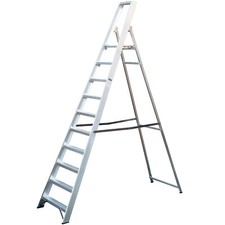 Aluminium platform step - aluminium,