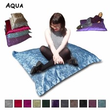 CRUSHED VELVET Beanbag Lounger