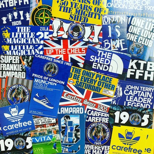 100 chelsea stickers - chelsea,