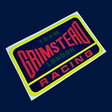 GRIMSTEAD RACING Dealership Dealer Vinyl Sticker Lambretta Vespa SX TV LI LD LIS