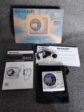 Sharp MD-MT161 Portable Minidisc Recorder Silver