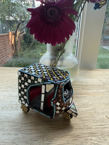 Handmade mirror mosaic tuk - handmade,
