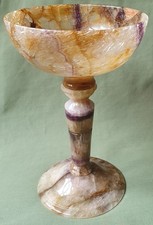 Fine large Blue John Goblet or Chalice