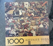 Vintage Springbok Jigsaw Puzzle 1000 Piece Antique Toys 24"x30 vintage 80s 90s