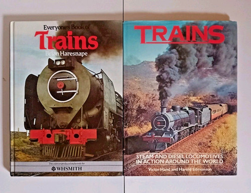 Vintage trains hardcover - trains,
