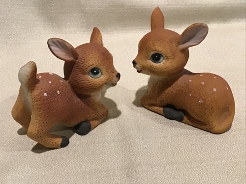 Vintage homco baby deer 1473 - baby,