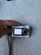 Maginon Vision 8.0MP Underwater White Camera With Dual Screen For Selfies 