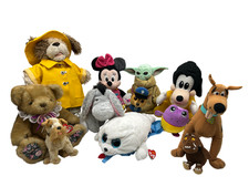 Plush Lot Minnie Grogu Scooby Doo Ty Eeyore Build A Bear Goofy | D47T G448