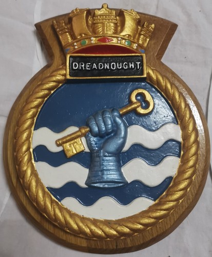 Hms dreadnought ship crest - dreadnought, -ship