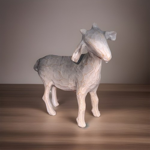 Goat original sculpture - original,
