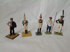 5 x VINTAGE LEAD SOLDIERS /