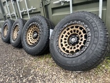 17” Fuel Wheels And Tyres For A Toyota Hi Lux Including Wheel Nuts (brand New)