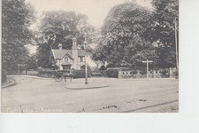 Horse gig at Park Lodge, St Andrews, Uxbridge. Posted from Uxbridge 1907