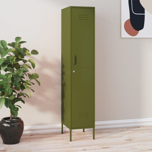 Locker cabinet olive - locker, green