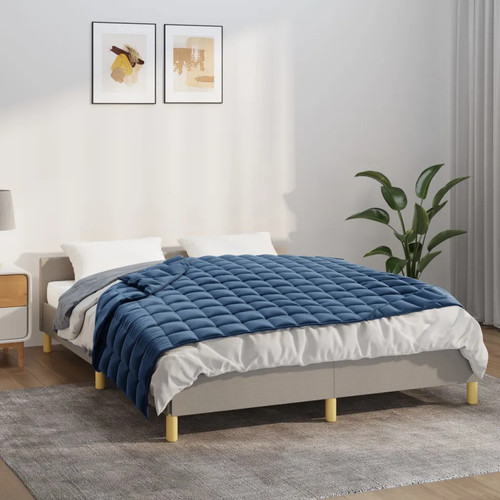 Walplus weighted blanket blue - blanket,