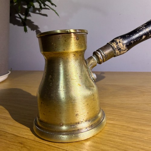 Vintage brass turkish coffee - brass,