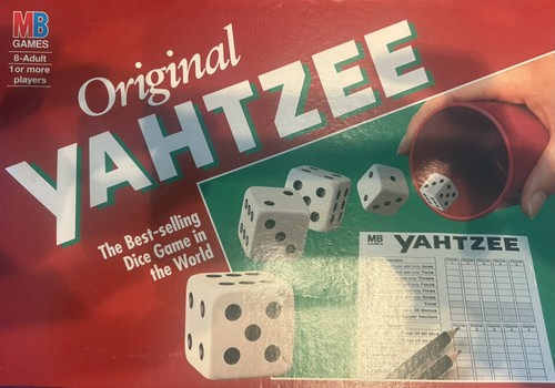 Vintage yahtzee dice - vintage,