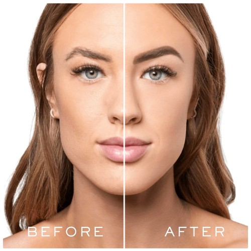 Brow stamp with - with, spoolie