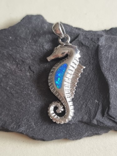 925 sterling silver blue fire - silver,