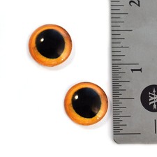 Glass Doll Eyes 14mm Wide