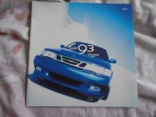 Saab 93 Viggen range brochure 2000 UK market