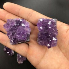 Amethyst Cluster Natural Quartz Crystal Mineral Specimen Rough Healing Stone