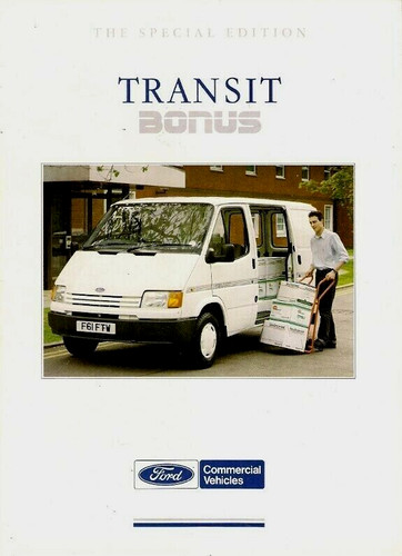 Ford transit bonus van - ford, 2.0