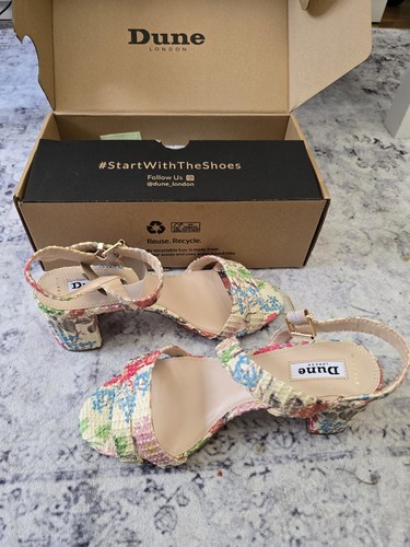 Dune floral sandal size - sandal, 5