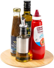 10 Inch Bamboo Wood Lazy Susan