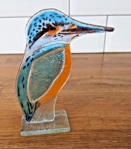 Kingfisher window ornament - kingfisher,