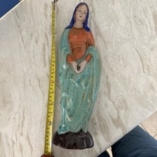 Statue Of The Virgin Mary. 34cm