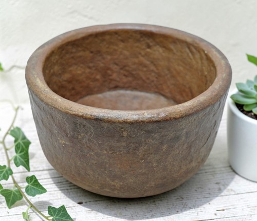 Antique sand stone round - sand,