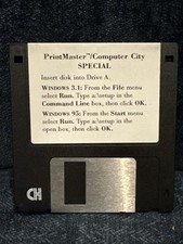 Vintage PrintMaster/Computer