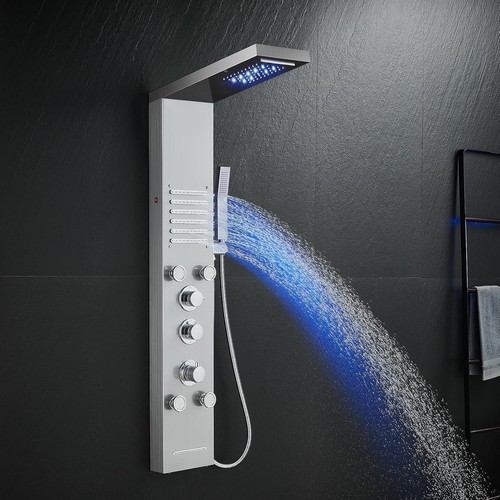 Thermostatic tower shower - thermostatic,