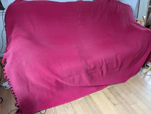 Large vintage cotton waffle - large,
