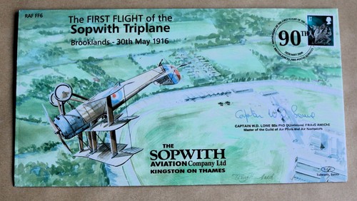 1st flight sopwith triplane - flight,