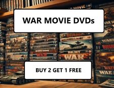 War Movies on DVD - Classics & Modern - WW1 / WWII / Vietnam -  Buy 2 Get 1 Free
