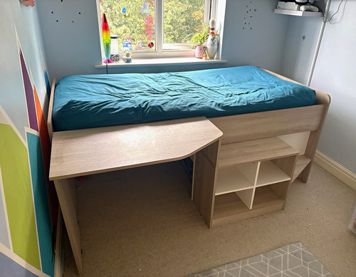 3ft single mid sleeper bed - 3ft,