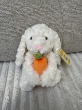 Bunny rabbit with carrot - rabbit, super