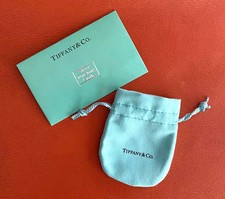 TIFFANY ❤︎  Packaging Drawstring Jewelry Pouch + Polishing Cloth